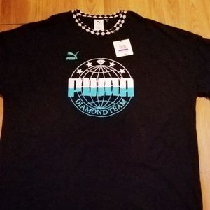 Puma x diamond Supply Retro t shirt
